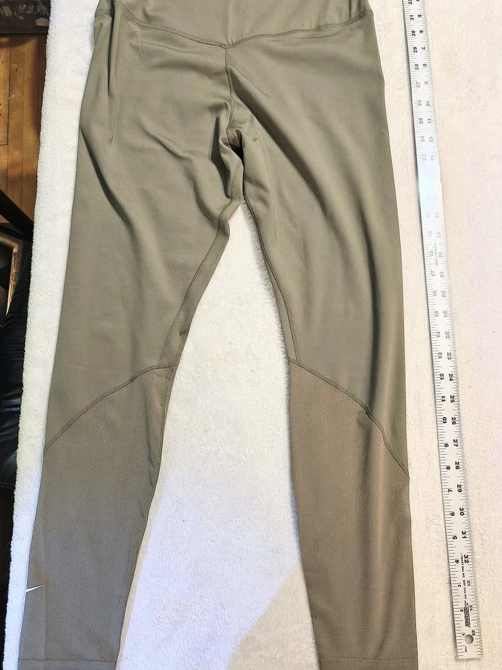Nike Dri-FIT Women’s Leggings High Rise Ankle Stretch Green Size M DV9020-222